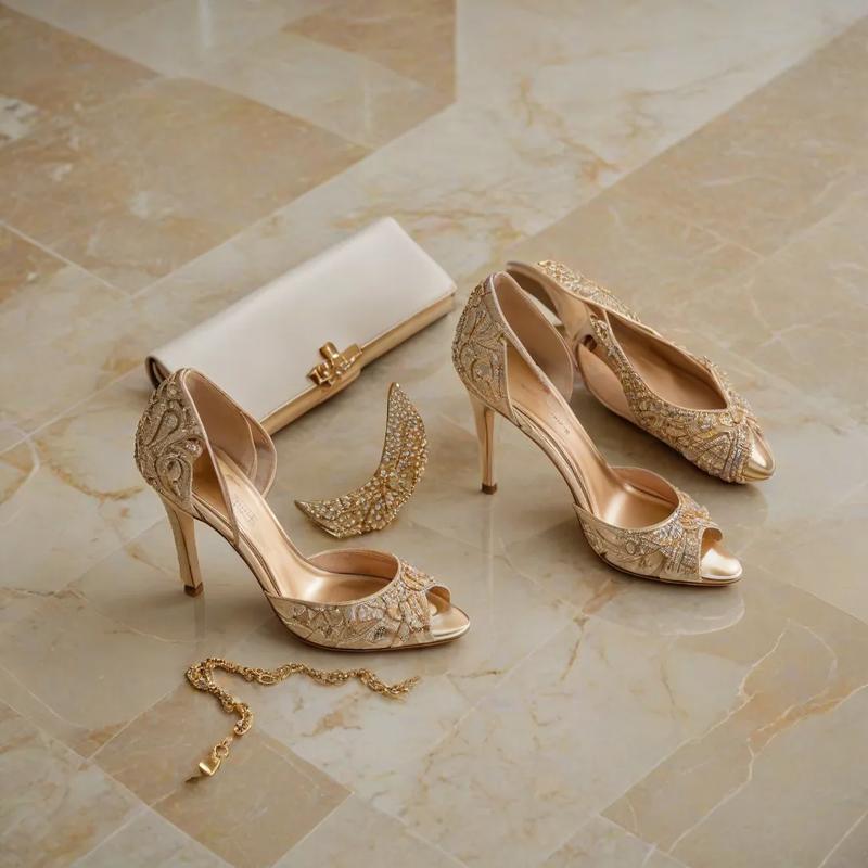 Jakie buty idealnie pasują do złotej sukienki z cekinami?
