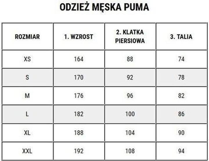 Rozmiar odzieży męskiej 40+