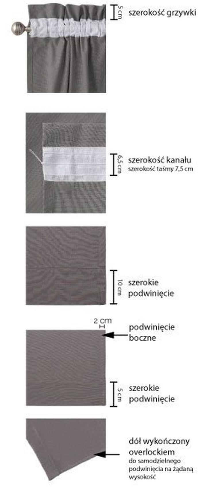 Szycie zasłon DIY