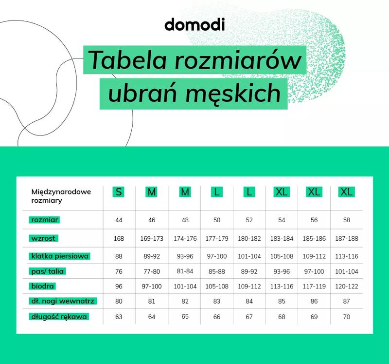 Jak dobrać idealny rozmiar odzieży męskiej w okolicach 40?