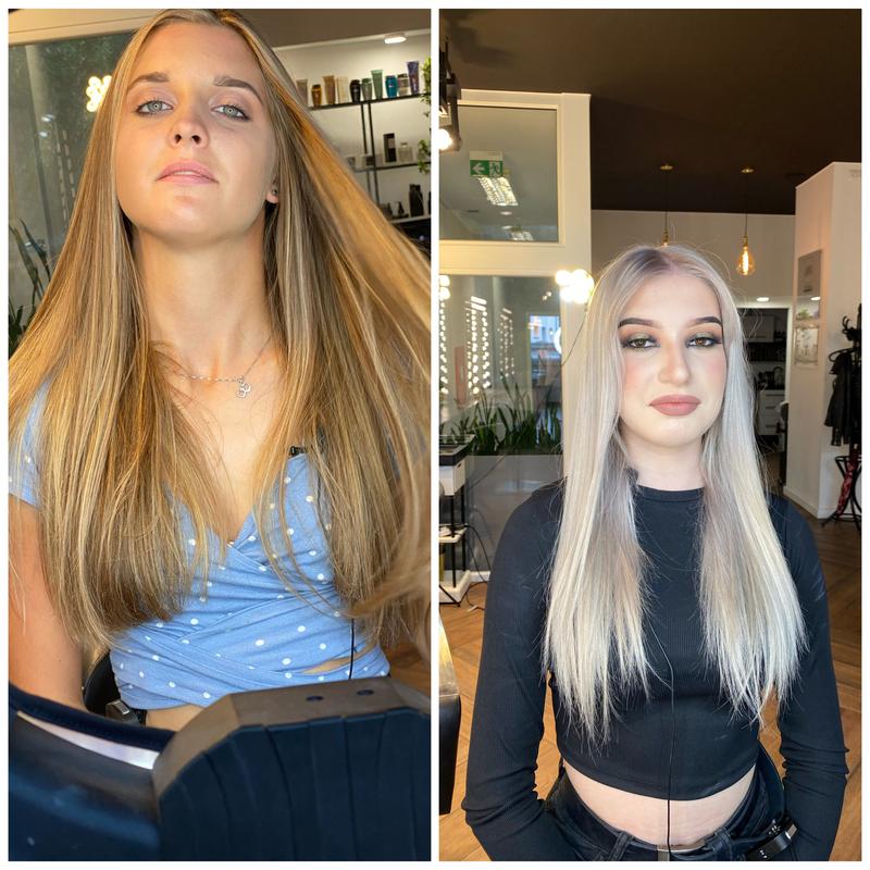 Rozjaśnianie ciemnych włosów po farbowaniu