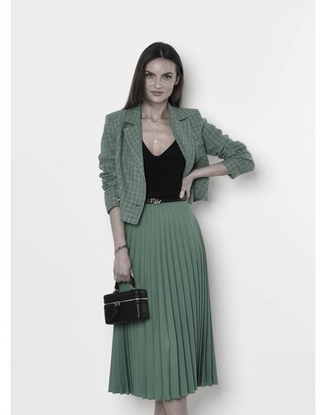 Modna plisowana spódnica