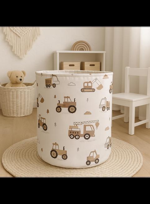 Szycie kosza na zabawki