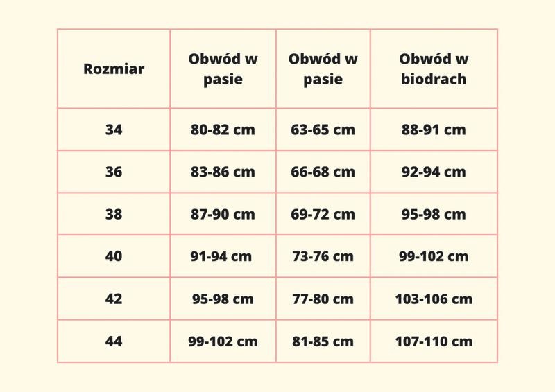 Jakie wymiary kryją się pod rozmiarami 42 i 44? Sprawdź, co warto wiedzieć!